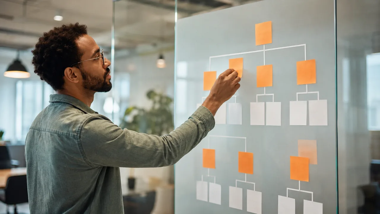 Clean site structure and sitemap